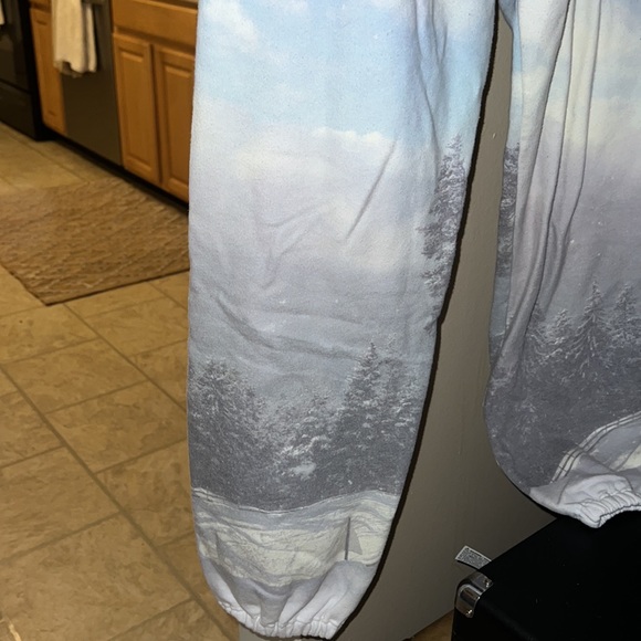 Patterned sweatpants - Picture 3 of 3